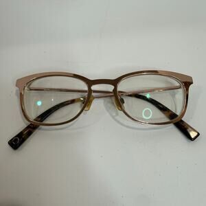 Warby Parker Nora 2233 Rose Gold Eyeglasses 49 19 140 Frames Only WP Glasses
